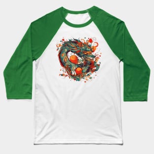 Jade Dragon Baseball T-Shirt